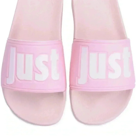 Just Cavalli Footwear - Pool Slides, Pink, fits size 8-8.5 NWT - Picture 1 of 11